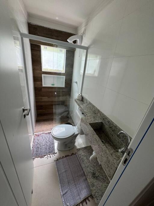 Aparto Canto Da Praia /40M D Mar Apartment บอมบินญัส ภายนอก รูปภาพ
